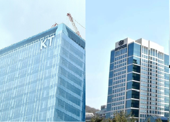 ▲현대차그룹과 KT는 7500억 규모의 지분을 맞교환하고 6G 자율주행기술과 위성통신 기반 미래항공 모빌리티 분야의 협력에 나선다고 최근 밝혔다.